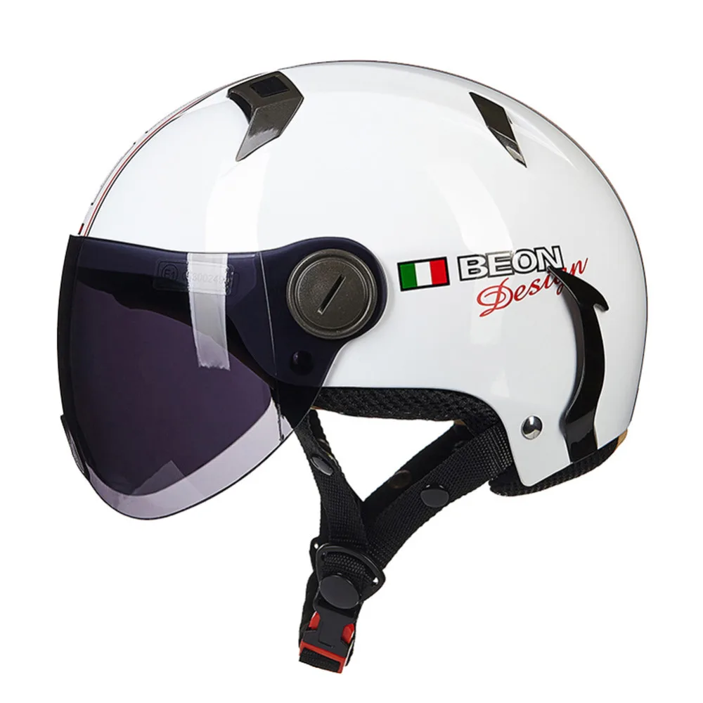 BEON скутер moto rcycle шлем Chopper Половина лица Винтаж Шлем КАСКО cicleta Capacete Vespa унисекс