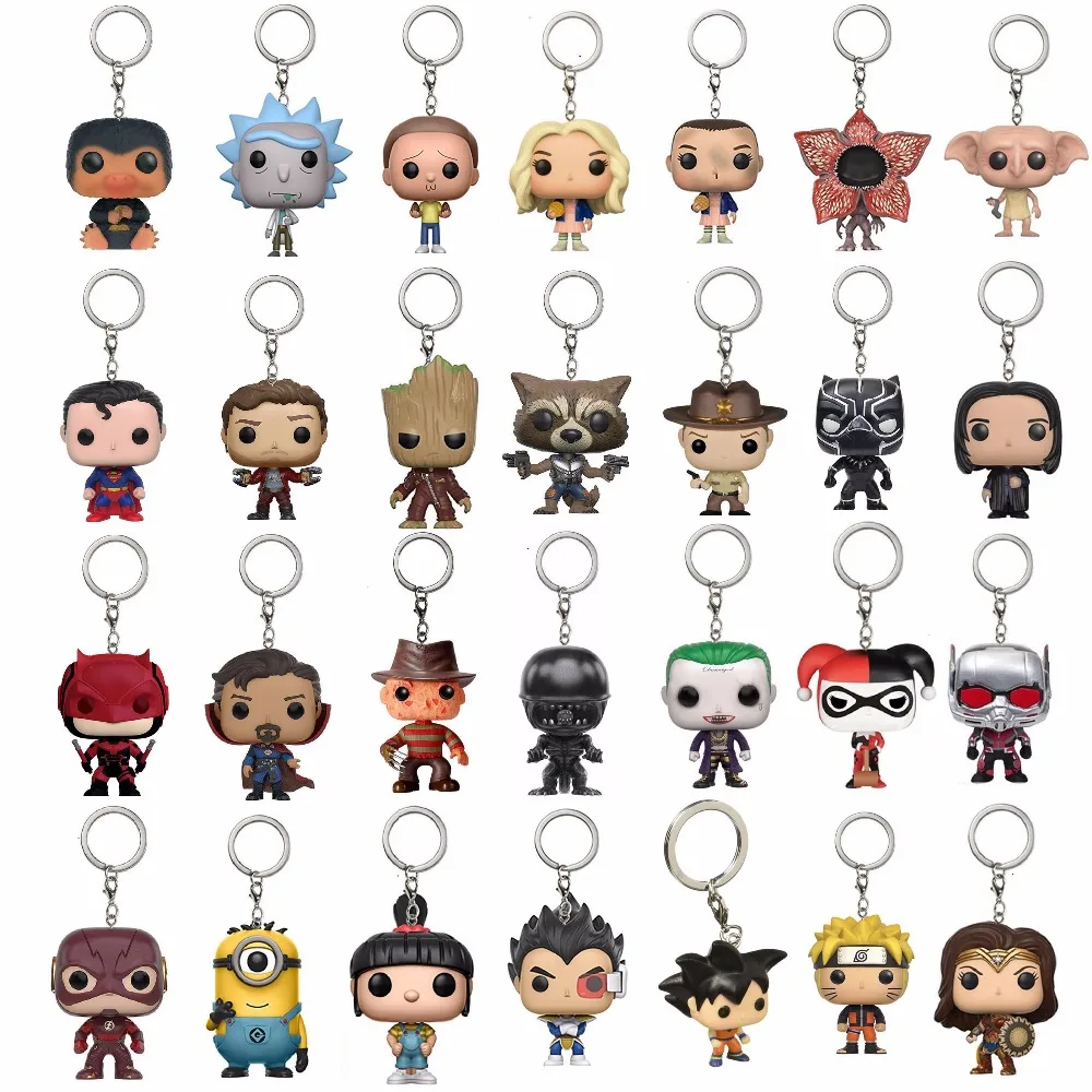 Funko pop брелок с надписью Dragon Ball официальный супер героев экшн статуэтки