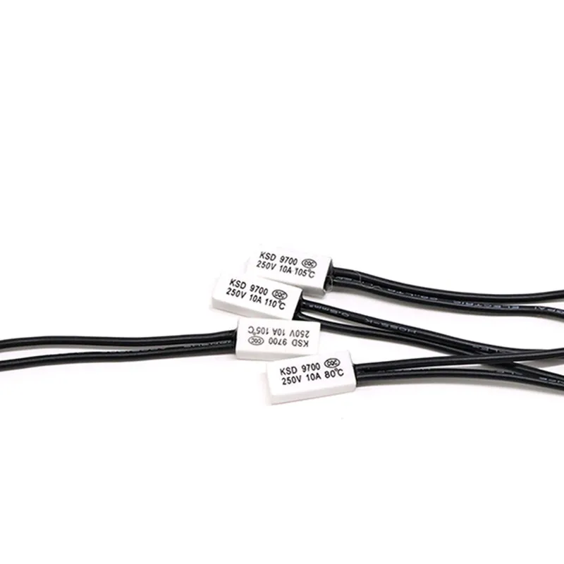 10 шт. нормально замкнутые термальные контроллеры KSD9700 А открытые NC/NO 50-150 градусов