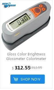 WG60 прецизионный Glossmeter проекционный угол 60 градусов диапазон измерения 0-200Gu измеритель блеска