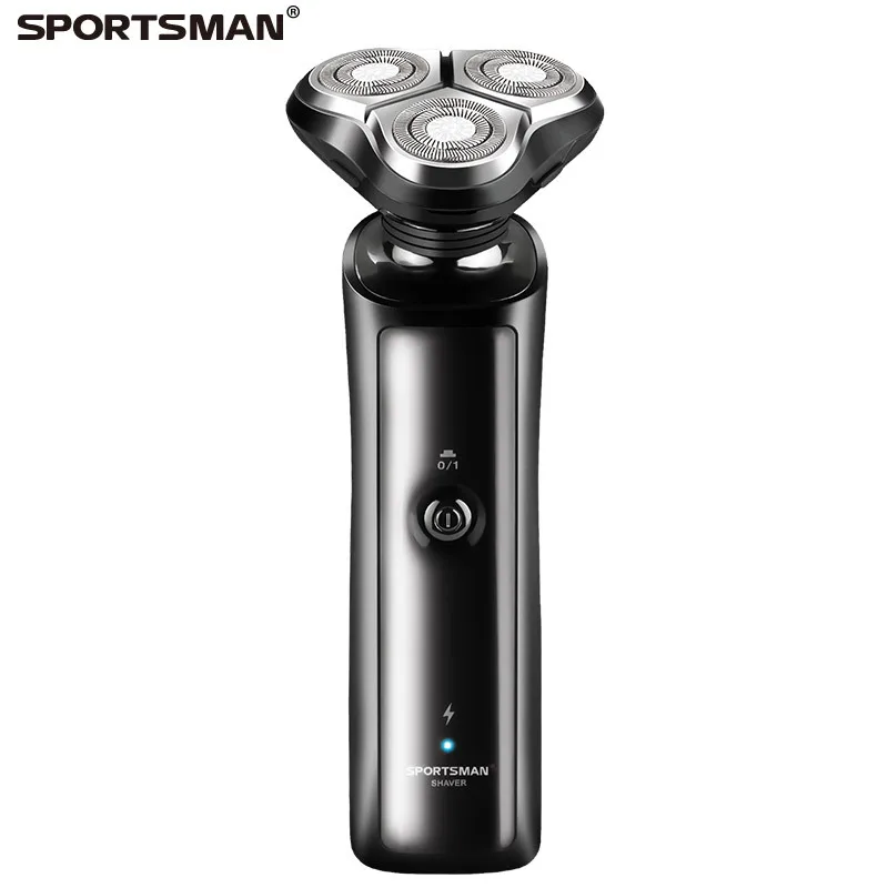 High Quality Electric Shaver Razor For Men Shaving Machine Head 3 Dry Wet Shavs Washable Face Hair Back | Бытовая техника
