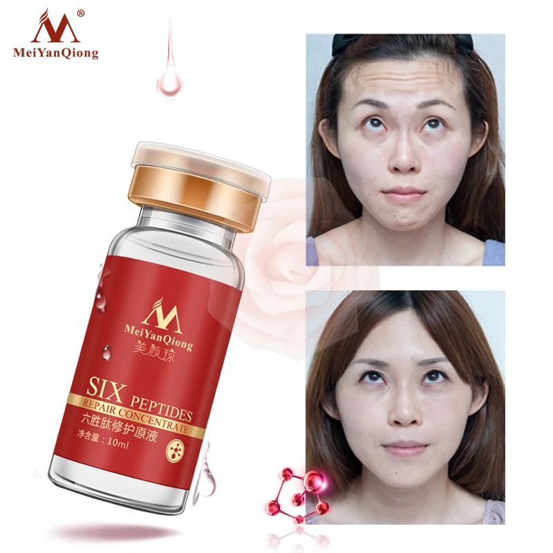 Argireline шесть пептиды Repair Concentrate омоложения Эмульсия против морщин Сыворотки для