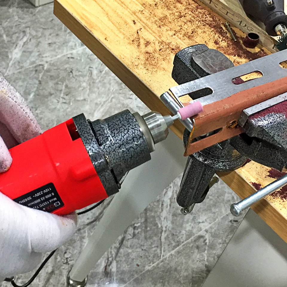 GOXAWEE 240 Вт электрическая дрель Dremel Тип электрический шлифовальный станок вращающийся инструмент мини шлифовальный станок для шлифовки металлообработки сверлильный станок