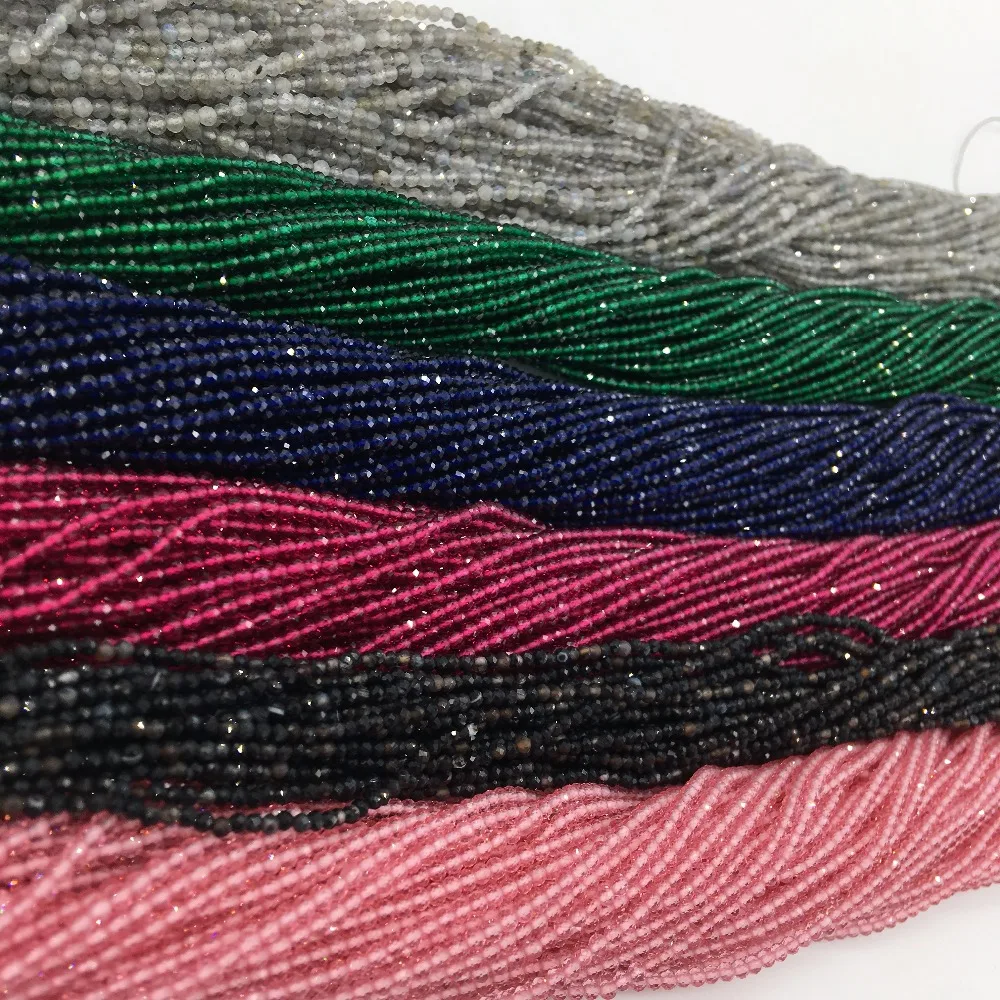 Очень Сияющие бусины-Подвески Rondelle для бижутерии из натурального камня |