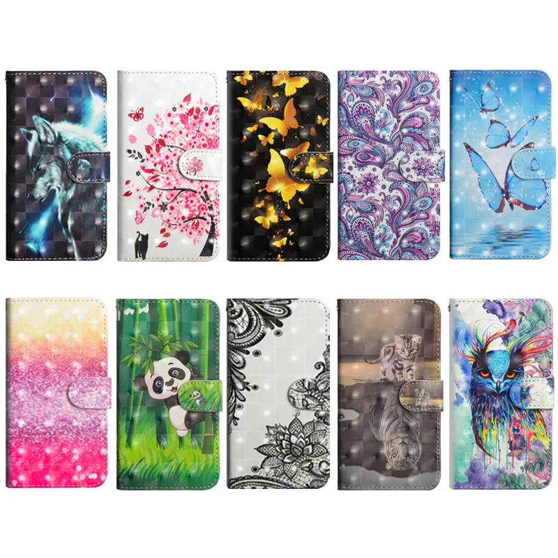 

Luxury Painting Flip Phone Case For Motorola Moto G5s Plus Leather + Silicon Wallet Cover sFor Motorola G5s /G5s Plus Case Coque