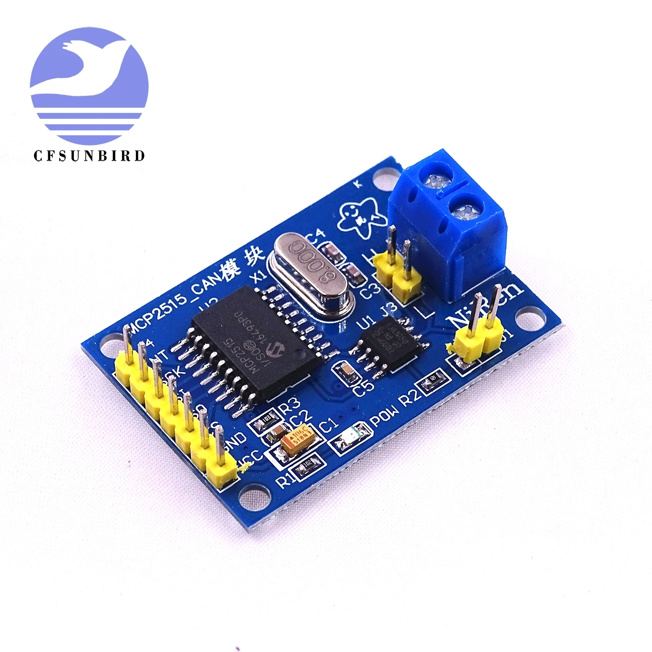 CFsunbird MCP2515 CAN шина модуля TJA1050 приемник SPI модуль|spi|spi modulespi controller |