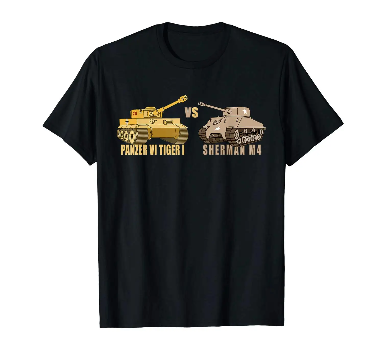 Футболка с принтом тигра M4 Sherman Tanks Meme подарочные футболки 2019|Мужские футболки| |