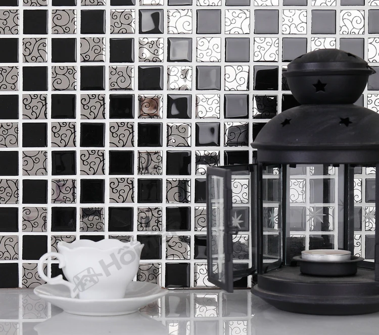 Бесплатная экспресс-доставка! Серебристый и черный цвет кухонный фон Гомер