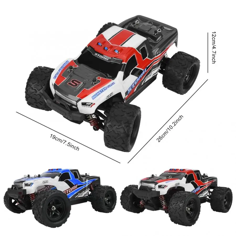 1:1 2 4 ГГц скоростной автомобиль для скалолазания радиоприемник 4WD с дистанционным