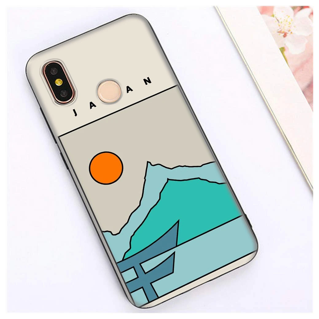 Цветной чехол Lavaza из ТПУ с геометрическим рисунком для Xiaomi MI Redmi Poco X2 K30 Note 8T 10 6 8 9 9se
