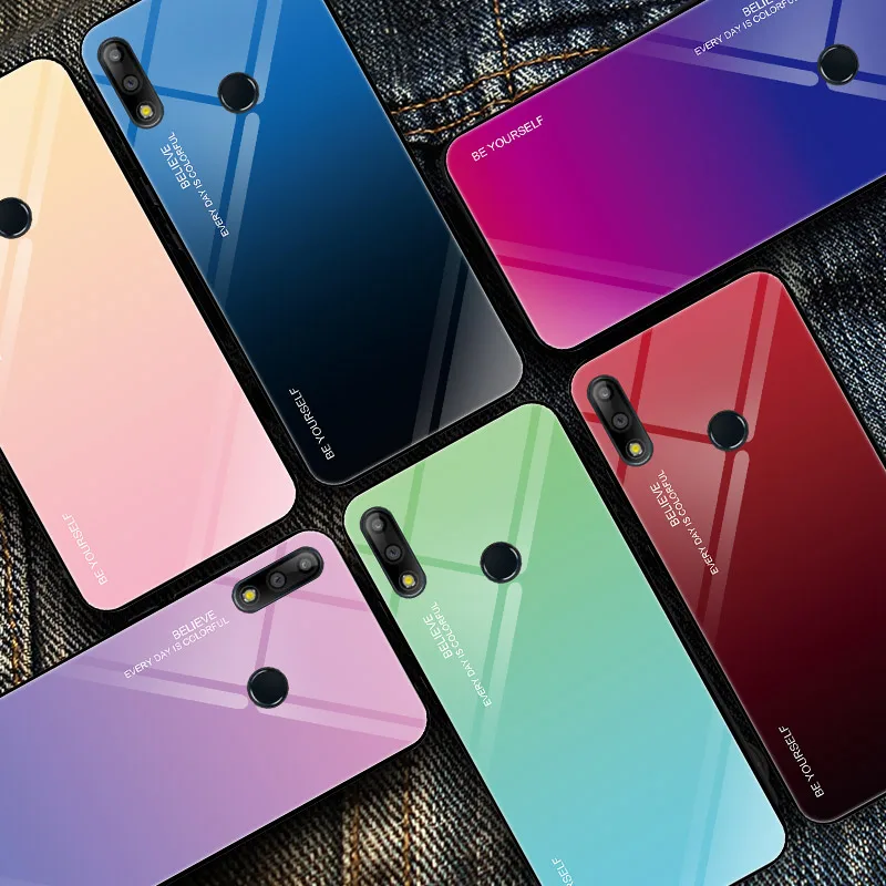 Чехол из закаленного стекла для Asus Zenfone Max Pro M1 ZB602KL мягкий чехол M2 ZB631KL ZB633KL
