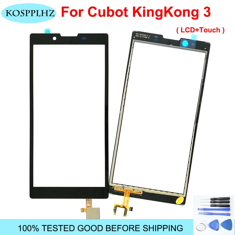 Для Cubot KING KONG 3 KONG3 KINGKONG3 KINGKONG сенсорный экран Стекло 100% протестированная