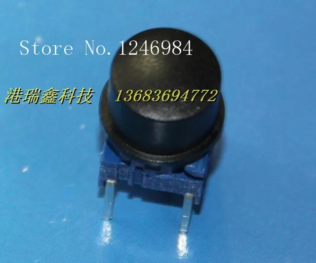 

[SA]Denmark MEC black reset switch button switch micro switch 3FTL6 + 1U 09--50pcs/lot
