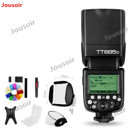 Godox TT685O 2 4G HSS TTL GN60 Вспышка Speedlite + X1T-O комплект передатчика триггера для O Panasonic