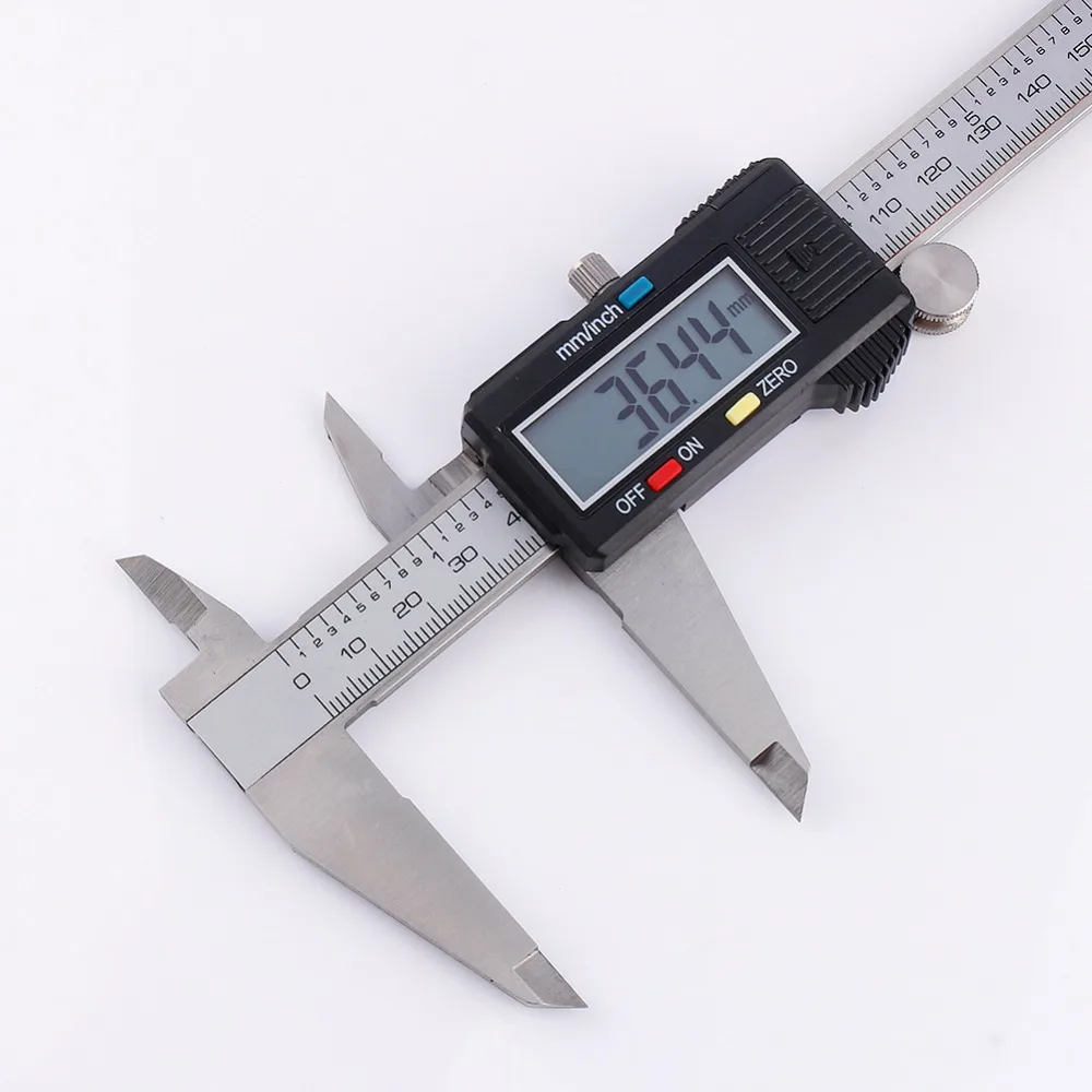 

Digital Caliper Stainless Steel Digital Vernier Electronic Depth Gauge Measuring Tools High Pre digitale schuifmaat 200 mm
