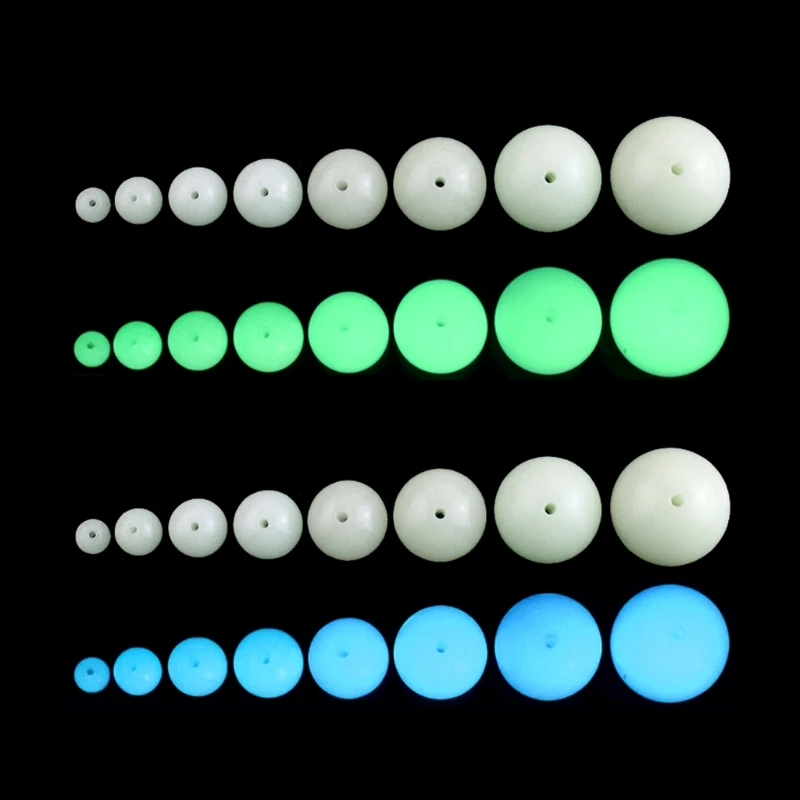 10 шт. светящиеся бусы для медальона ожерелье кулон Сделай Сам Изготовление