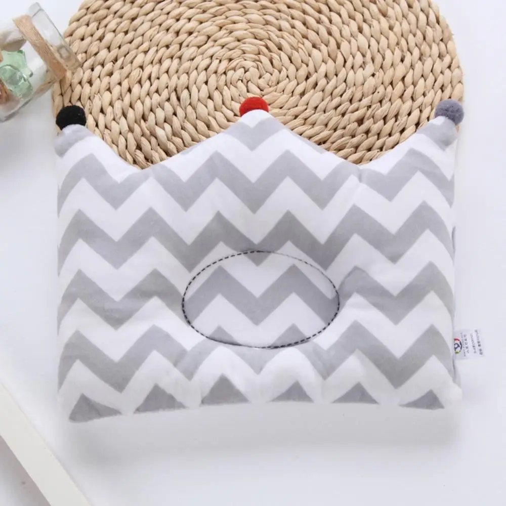 

Baby Head Shaping Pillow For Newborn Breathable 3D Head Protection Pad Toddler Nursing Crown Shaped Sleeper Pillows 0-2T
