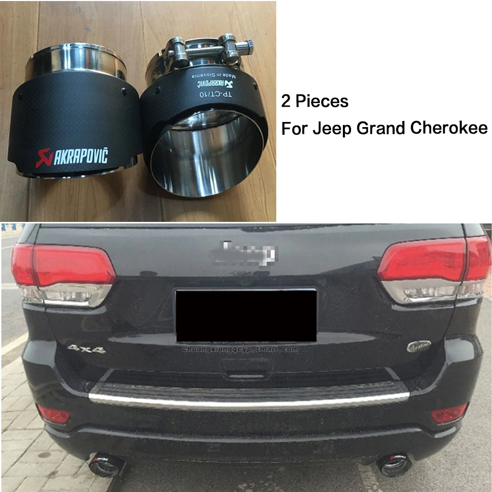 Akrapovic автомобильный глушитель для Cadillac ATS Jeep grand cherokee Toyota Prado Mazda CX-5 6 Atenza