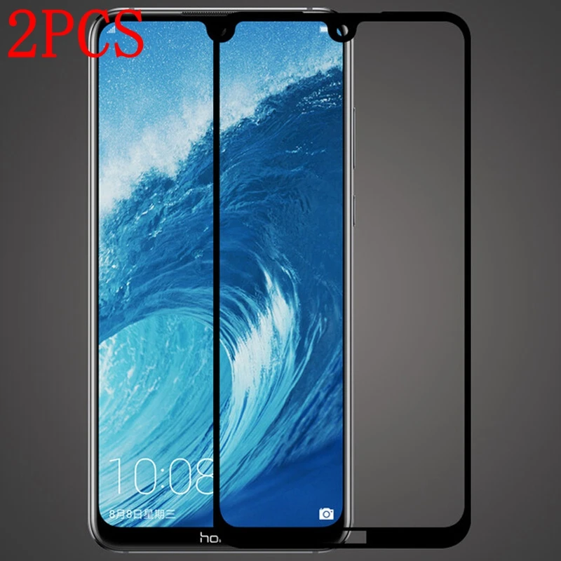 Закаленное стекло с полным покрытием для Huawei Enjoy Max Защитная пленка экрана Y 7 12
