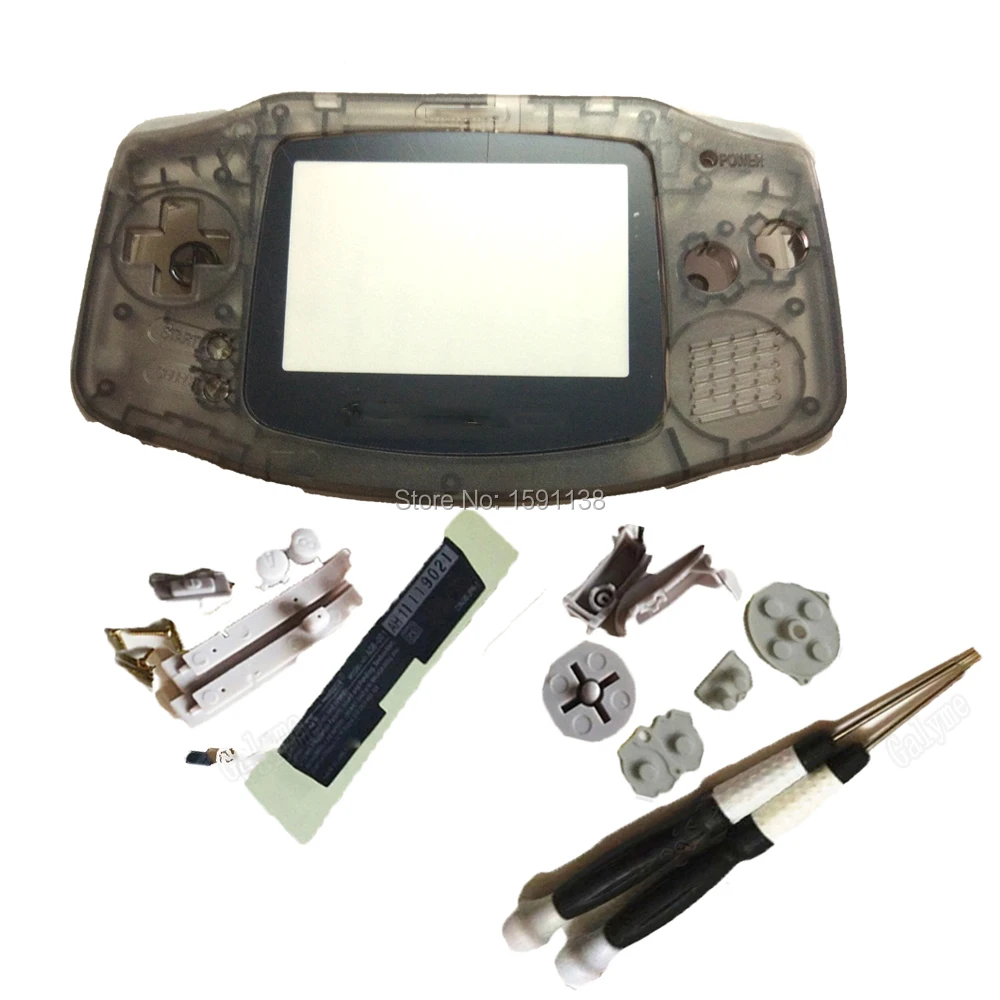 Совершенно новый прозрачный черный полноразмерный корпус с линзой ограниченным