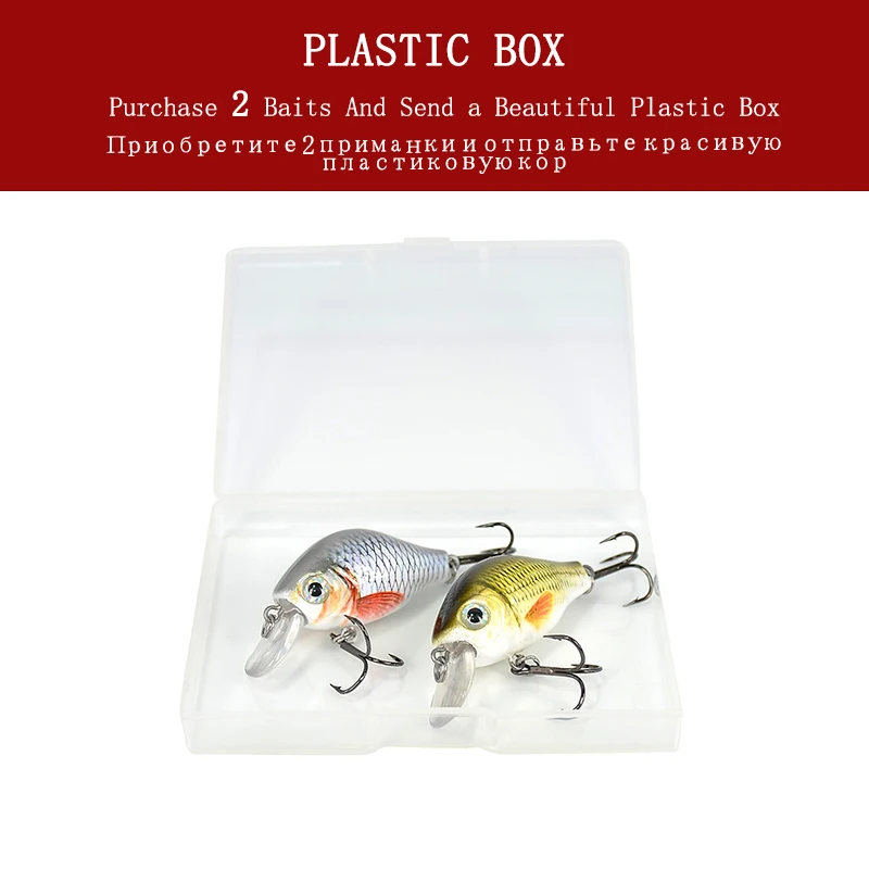 Рыболовная Приманка Crankbait 4 5 см 8 6 г жесткая приманка воблер Минноу для рыбалки iscas