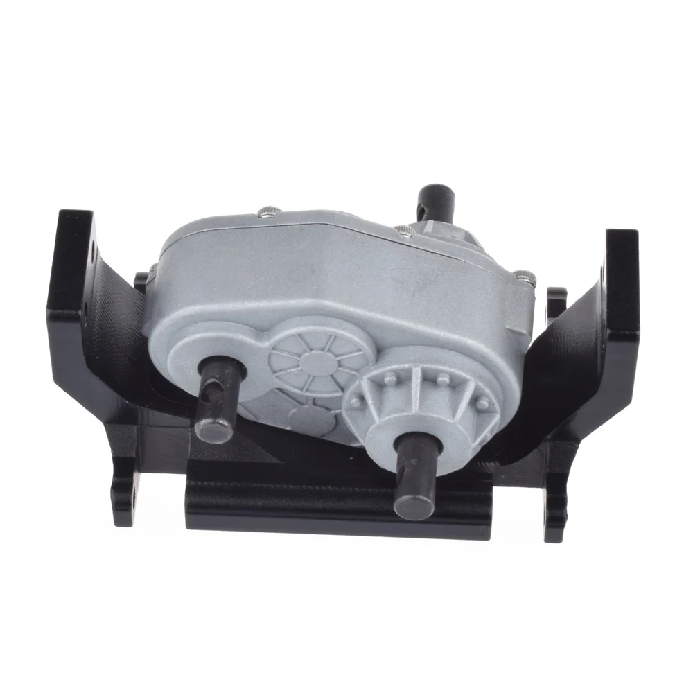 

Aluminum 73mm Transfer Case with Mount Holder For 1/10 RC Crawler Car Axial SCX10 Land Rover D90