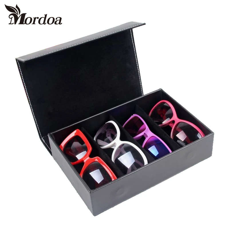 Витрина для очков 4 слота держатель дисплея форма витрины солнцезащитных