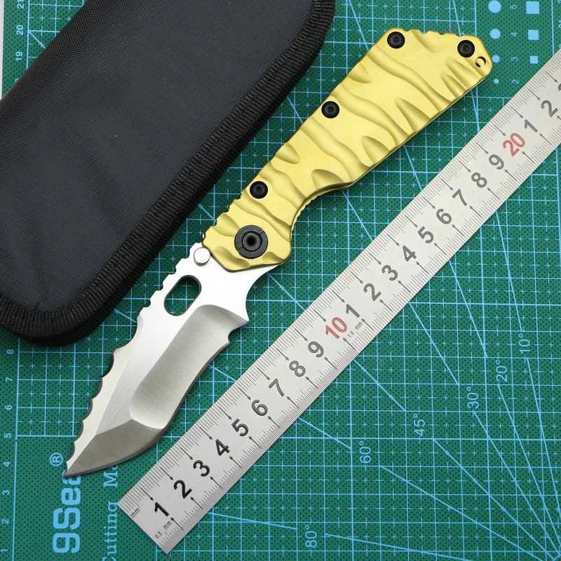 LOVOCOO складной нож для ежедневного использования D2 сталь TC4 titanium ручка кухонный