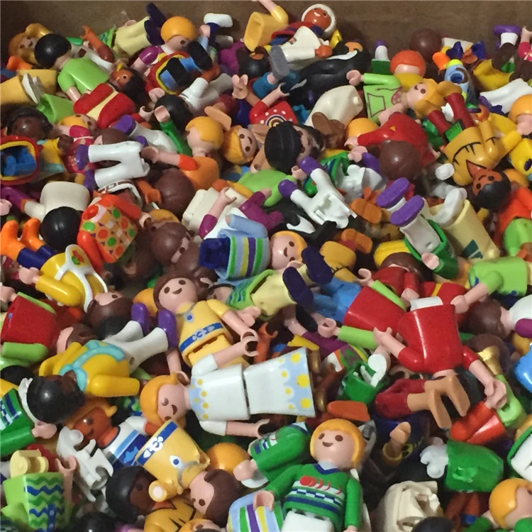 Оригинальные фигурки Playmobil игрушки полицейских пиратов принцесс случайно