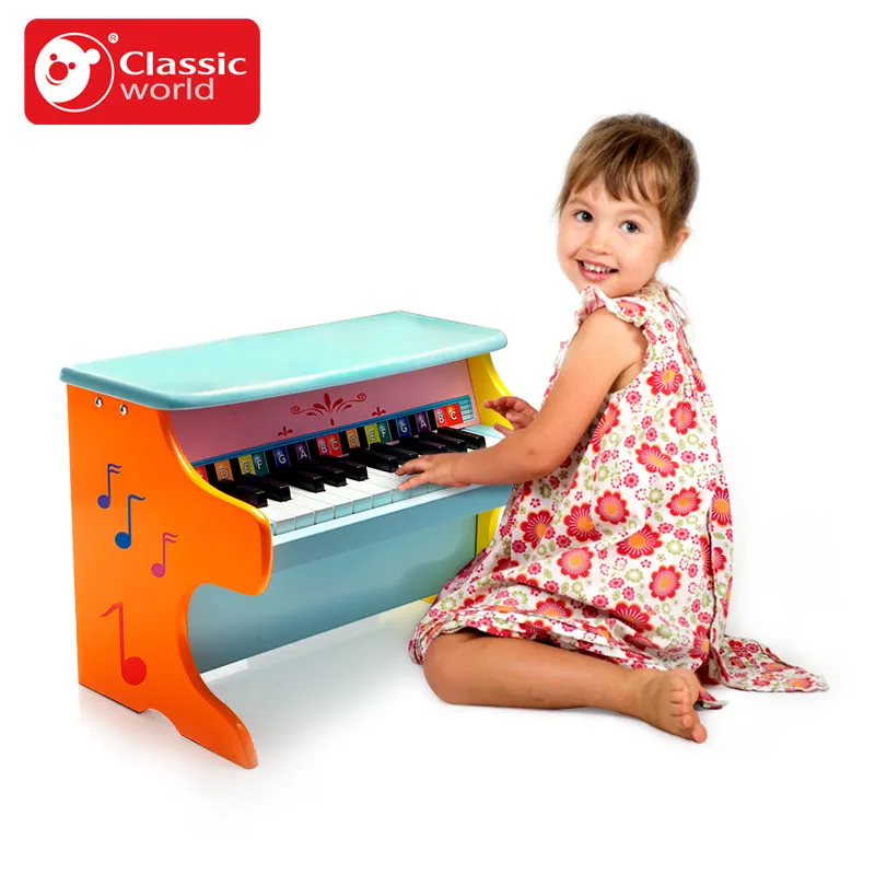 Классический мир ребенка пианино 8 Note деревянные музыкальные игрушки для