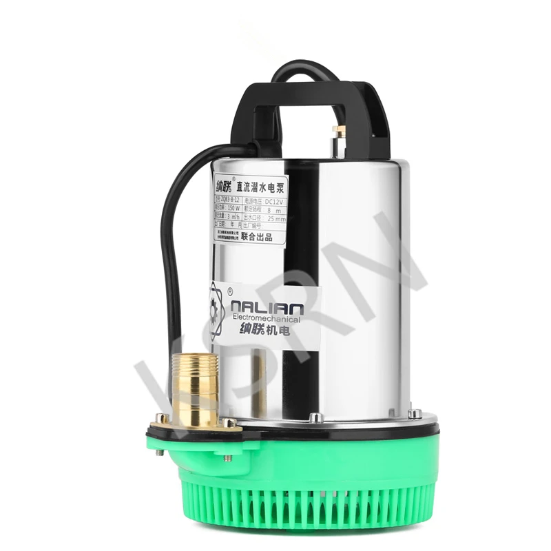 Бытовой погружной насос для скважин 24 В постоянного тока 180 Вт портативный