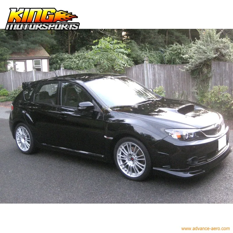 Подходит для 2008-2010 Subaru Impreza WRX STI Gr style передний бампер для губ
