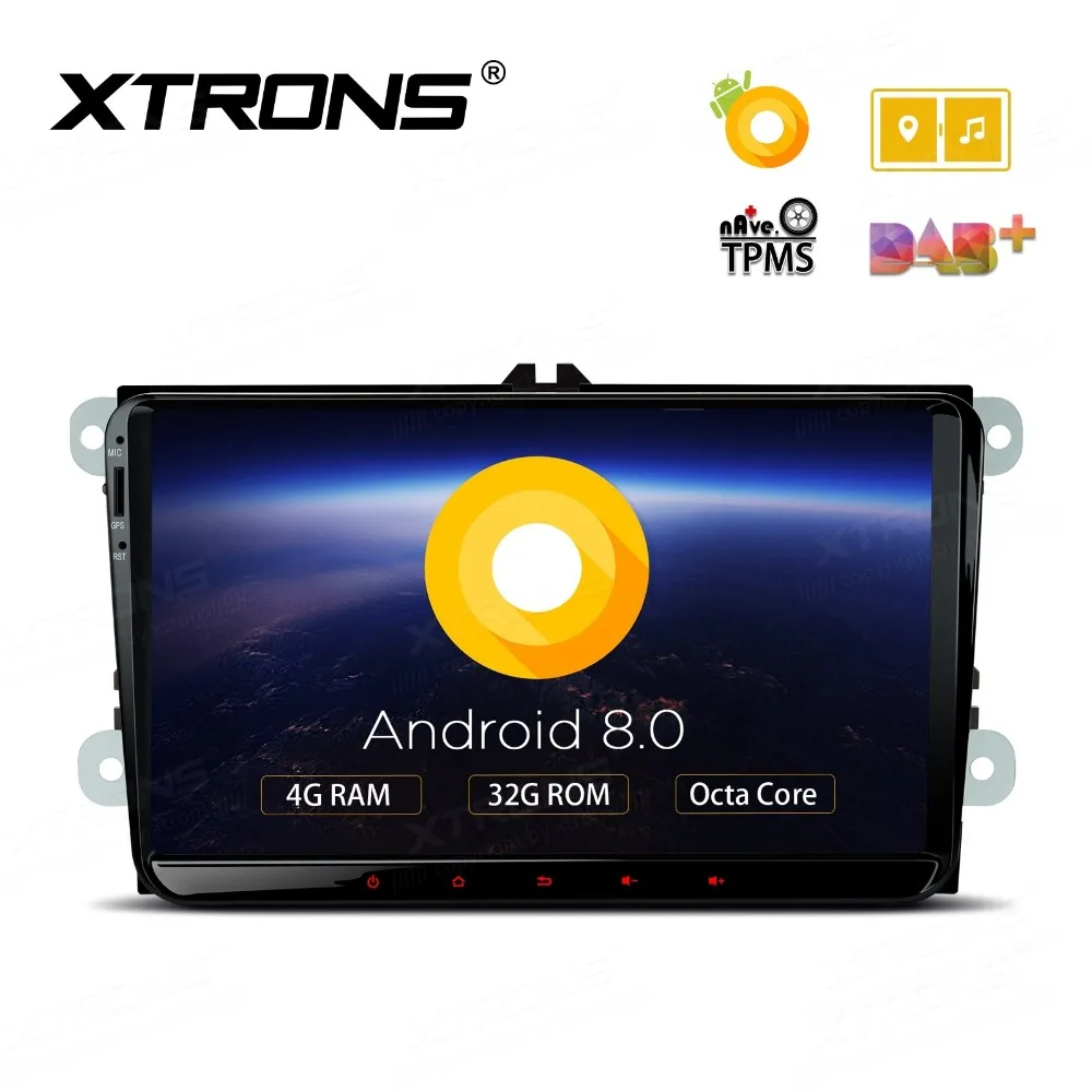 Автомобильная Мультимедийная система Oreo OS Android 8 0 9 дюймов GPS навигация радио для