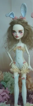 blue Новинка, комплект из 3 предметов, изысканное платье blyth dolls элегантное платье с тыквой+ чулки с бантом+ повязка на голову с кроликом, специальное платье для azone s holala - Цвет: blue