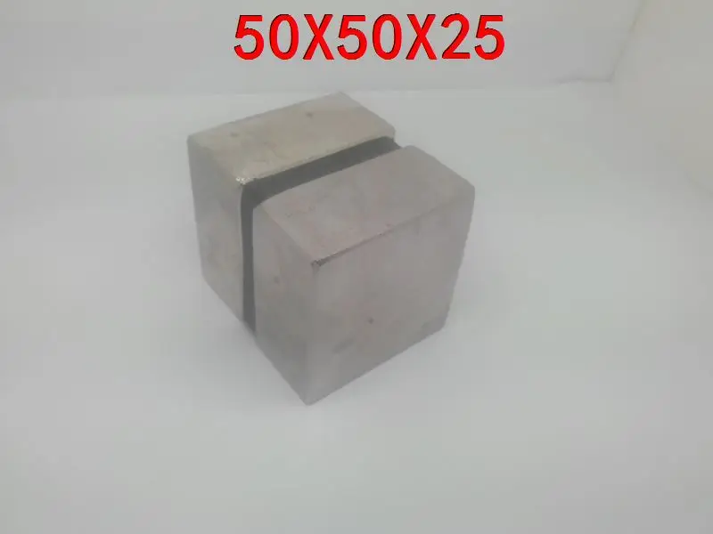 50*50*25 2 шт. супер 50 мм x 25 сильный неодимовый магнит N35 мощный neodimio магниты imanes|strong