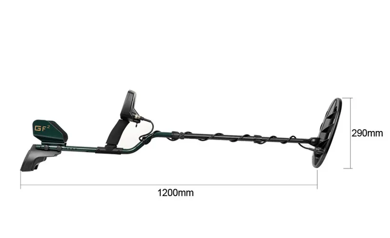 Professional Underground Metal Detector GF2 Gold Finder Deep Search Gold Detector High Performance Probe