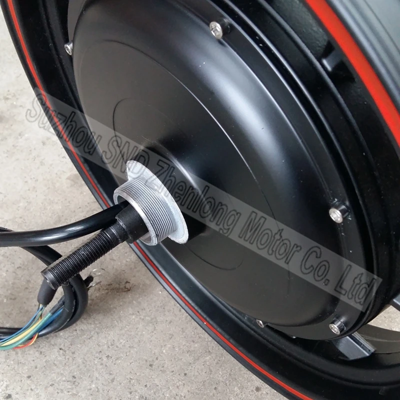 16 дюймов 1500W ZL мотор 48В 60В 72В 96В с большим числом значений напряжения для е-байка и Е-скутер способный преодолевать Броды высокой мощности мотор для центрального движения машинками, барабанные тормоза G-M502