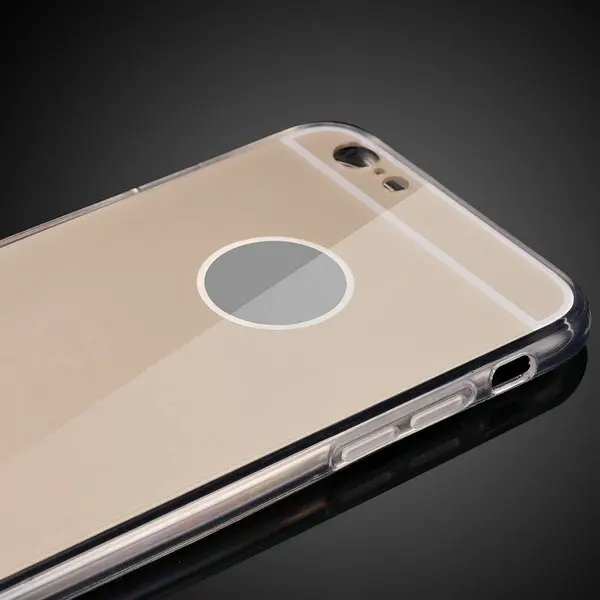 Мягкий тонкий чехол для iPhone 6 Plus / 6S рамка из ТПУ + высокоэластичная Пластиковая