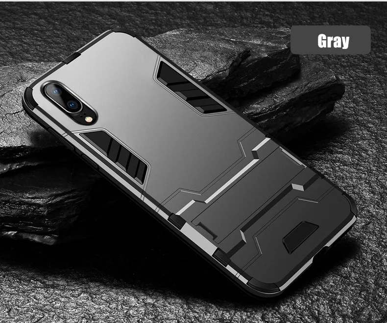Жесткие бронированные Чехлы для LG V20 V10 V30S Plus ThinQ Q Stylus 3 Stylo 3 4 X power G4 K10 Pro Q8 Q6 Plus G6 Mini Case Stand Shell - Цвет: 03