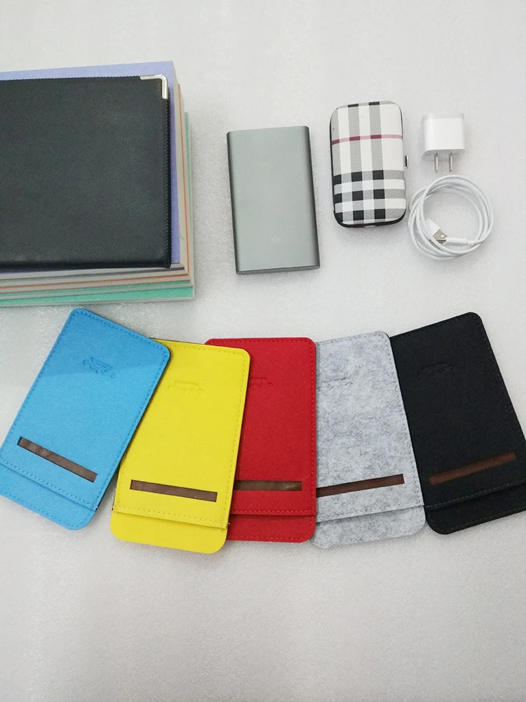 Чехол Xiao mi power bank для 10000 мАч, 2 Pro, 3 mi power Bank, 3, 10000 мАч, чехол из войлочной ткани, удобный чехол, портативный внешний аккумулятор