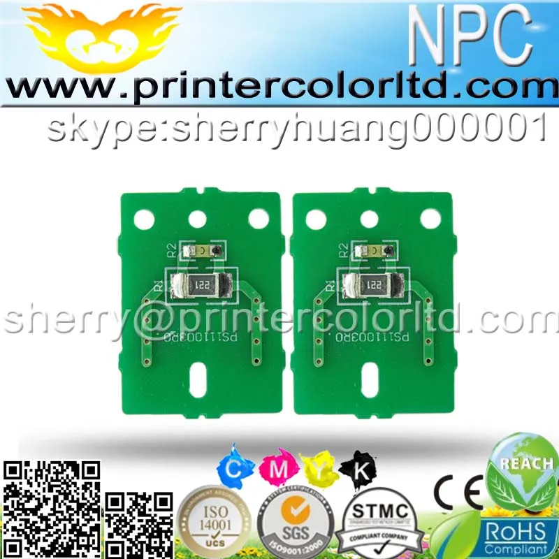 Kx-fac408en fac408 fac407 тонер-картридж чип для Panasonic kx-mb1500 KX MB 1508 kx-mb1520 1528 3018 3028
