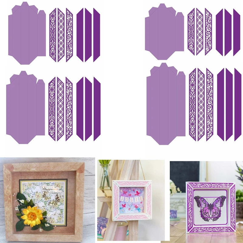 Metal Cutting Dies Stencil Scrapbook Album Embossing For Gift Card Making Handcrafts Decor