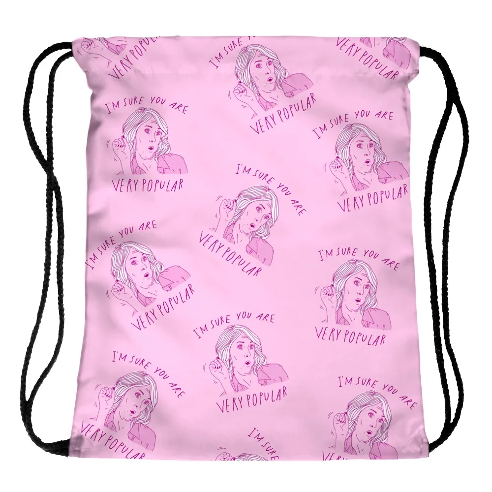 Новинка женский рюкзак ZHBSLWT на шнурке ранец с 3d принтом различные пэчворки в