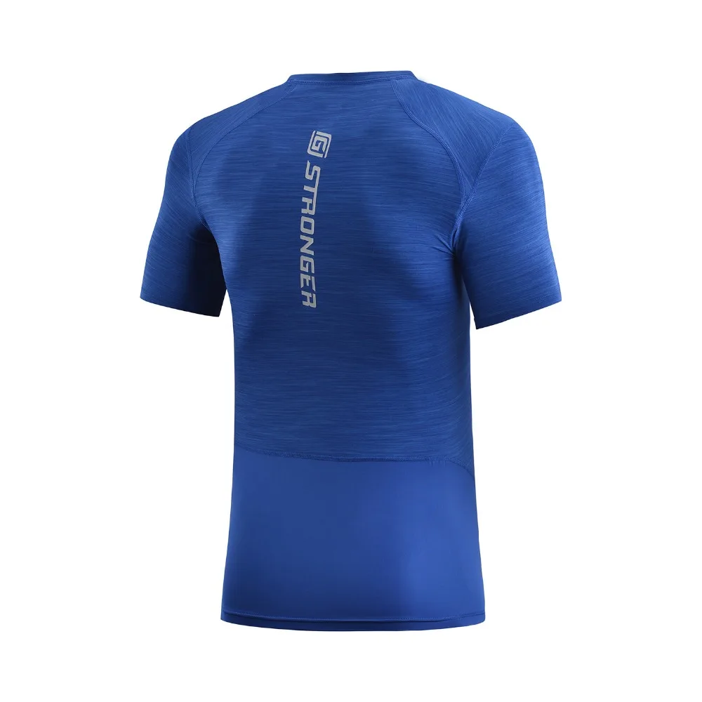 Мужская Тренировочная футболка Li Ning тонкая дышащая из 90% полиэстера с подкладкой