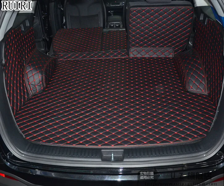 

Хорошее качество! Специальные коврики для багажника автомобиля для KIA Sorento, 5 сидений, 2020, водонепроницаемые коврики для груза, коврики для ба...