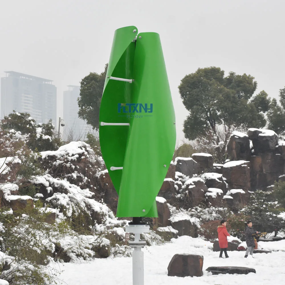 

New Arrival 400w 500w 600w 12v24v Vertical Wind Turbine Generator With Meglev Generator and 12v 24v Auto MPPT Controller