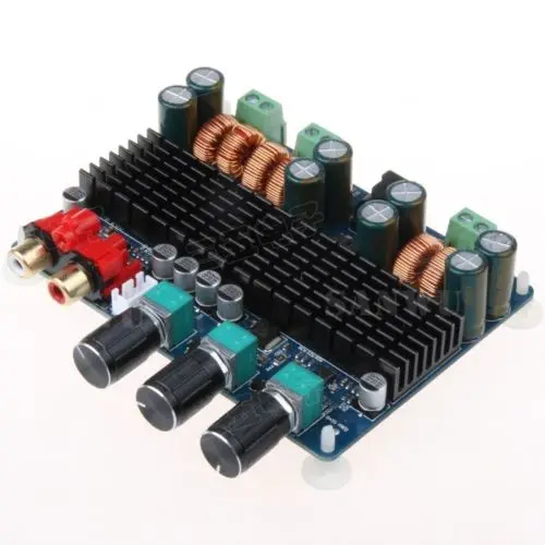 Цифровая плата усилителя мощности TPA3116 2 1 каналов 50 Вт + 100 (бас)|power amplifier board|amplifier
