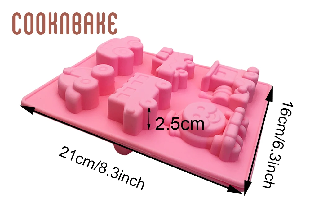 COOKNBAKE силиконовая форма для торта, выпечки, форма для желе, пудинга, льда, мыла, торта, инструмент для выпечки, форма для печенья автомобиля