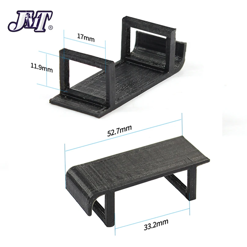 Держатель аккумулятора JMT защитное сиденье черный ТПУ 3D-печать для Happymodel Mobula7 Mobula