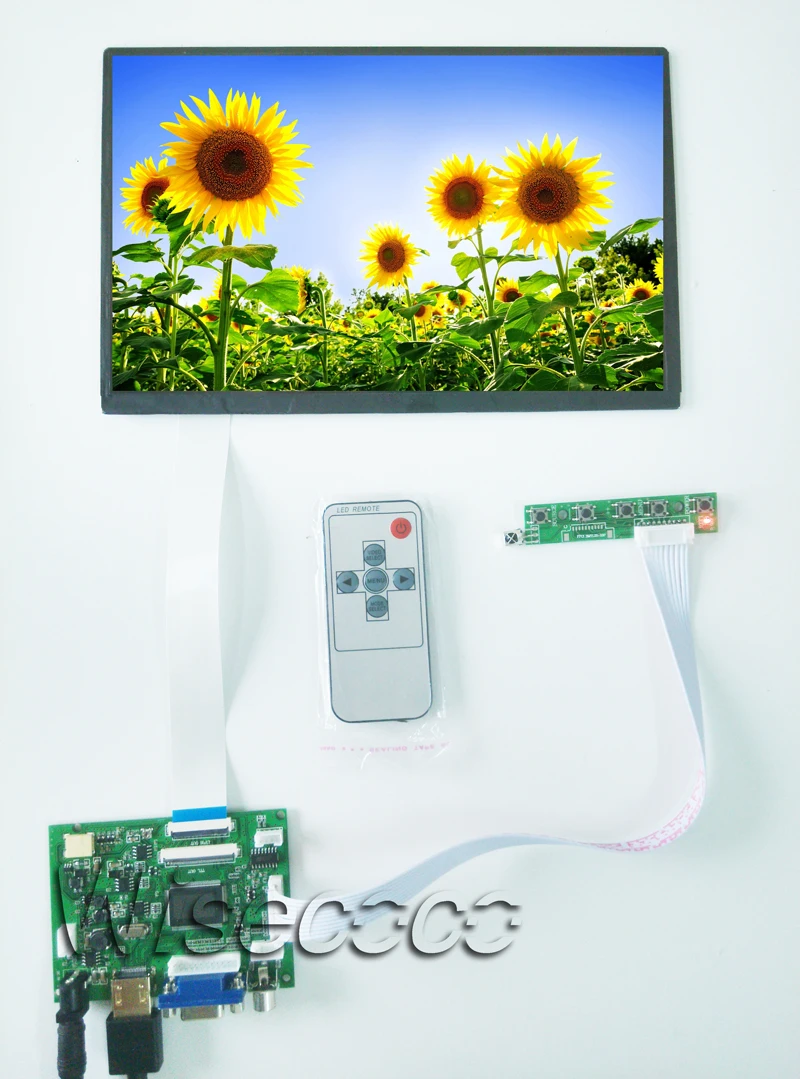 Wisecoco 10 1 IPS для монитора Raspberry Pi 1280*800 TFT EJ101IA 01G HD ЖК дисплей сенсорный экран дистанционная плата драйвера HDMI 2AV